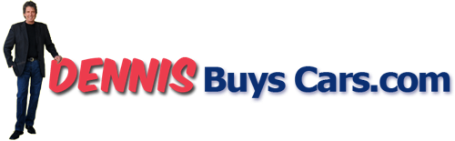 Sell My car cash for cars dennis buys cars logo header Dennis Buys and sells used cars and trucks fast cash for Cars today logo with standing Dennis
